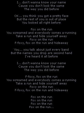 Fox on the Run