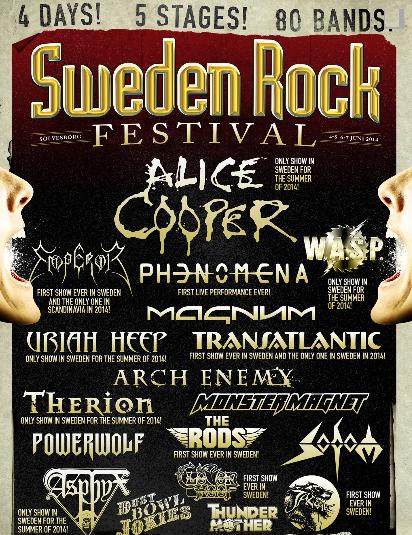 Uriah Heep на Sweden Rock Festival
